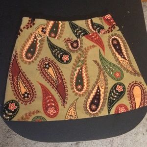 ZARA patterned skirt